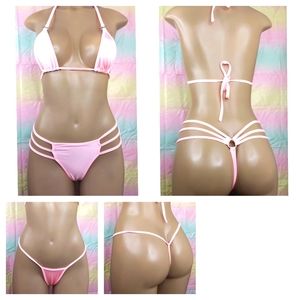 Brand New Custom Made Exotic Bikini Set